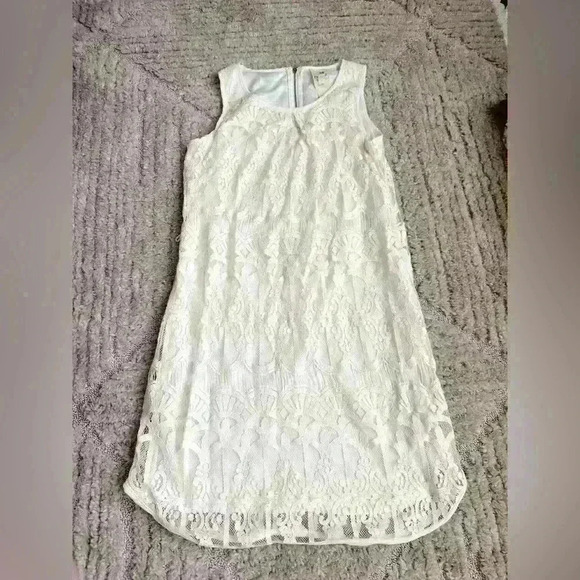 Boutique Cream Mini Dress - Picture 1 of 2